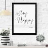 Mockup-1-Stay-Happy - 1 Stay Happy Always Wall Art for Joyful Living - Transform Your Space and Cultivate Lasting Happiness
