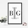 Mockup-2-Think-Big-Happen - 1 Think BIG Make It Happen with enlarged I, The Big Inspirational Wall Art