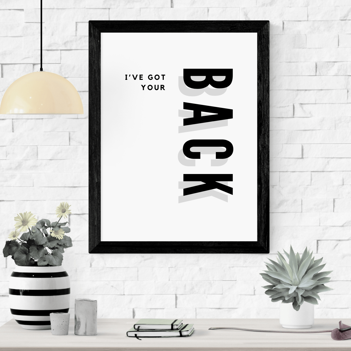 I've Got Your Back Digital Download for Support, Encouragement and Comfort