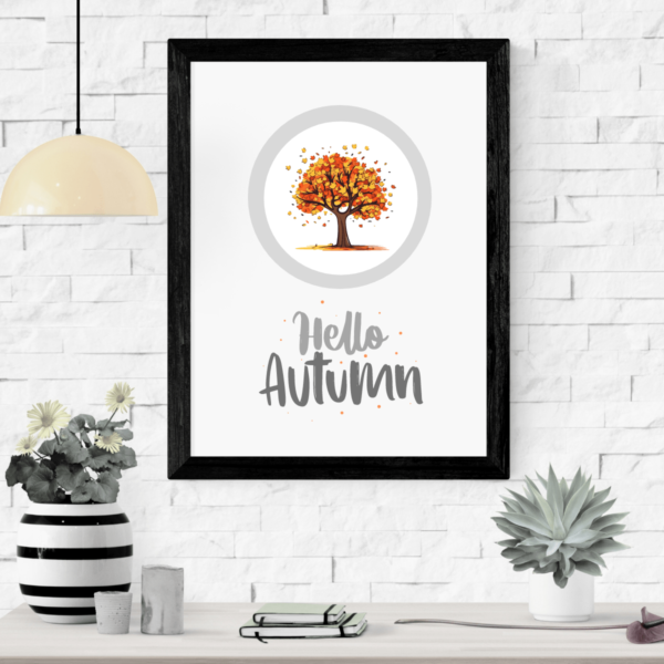 Mockup-1-Hello-Autumn1 Hello Autumn Digital Downloadable Tree Art to Welcome the Fall Season with Tranquility