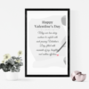 Valentine's Day Endless Affection Digital Wall Art, A Love Story With Joyful Moments