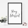 Mockup-2-Stay-Blessed - 1 Stay Blessed Wall Art
