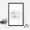 Stay Blessed and Happy Always Inspirational Decor