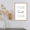 Home Sweet Home Wall Art Printable For Heartfelt Decor