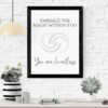 You are Limitless Wall Art Print - Embrace the Magic Within You