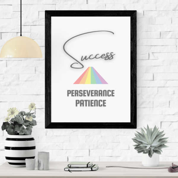 Success Journey Wall Art Print
