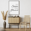 Mockup-5-Hardwork Beautiful No Substitute for Hard Work Wall Art Print