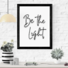 Mockup-1-BeTheLight Be The Light Free Wall Art Printable: An Inspirational Addition - Freemium