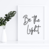 Mockup-3-BeTheLight Be The Light Free Wall Art Printable: An Inspirational Addition - Freemium
