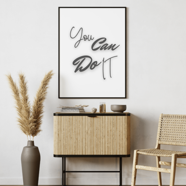 Mockup-5-YouCanDoIt You Can Do It Wall Art Printable