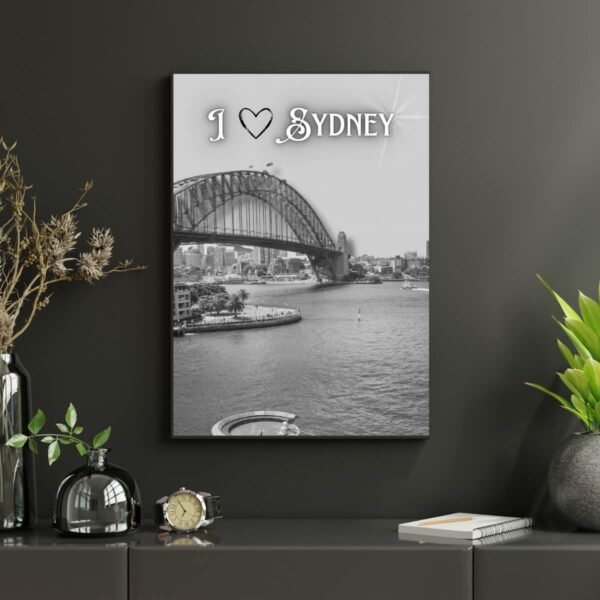 I Love Sydney Harbor Bridge Poster