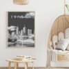 Melbourne Cityscape Wall Art Print