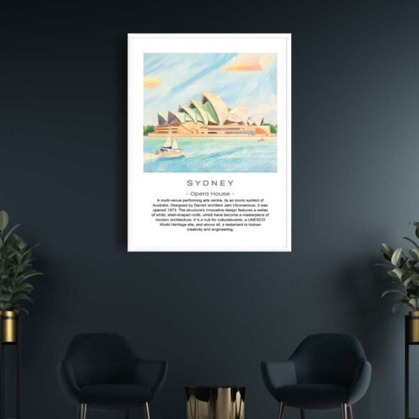 Sydney Opera House Pencil Art Work