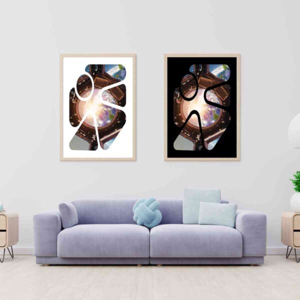 Cosmic Dance - Abstract Art Prints Australia