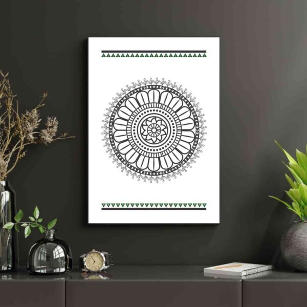 Mockup1-Mandala Harmony in Design: Mandala Art Wall Decor