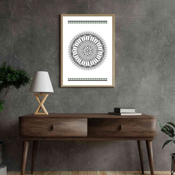 Mockup2-Mandala Harmony in Design: Mandala Art Wall Decor