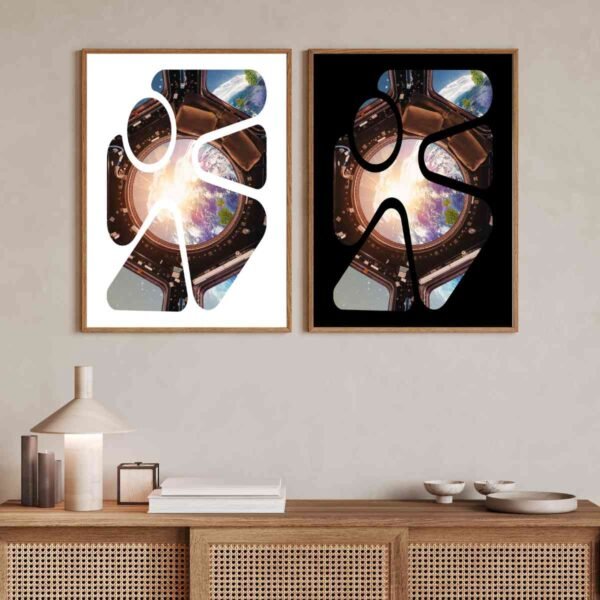 Cosmic Dance - Abstract Art Prints Australia