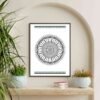 Mockup3-Mandala Harmony in Design: Mandala Art Wall Decor
