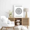 Mockup4-Mandala Harmony in Design: Mandala Art Wall Decor