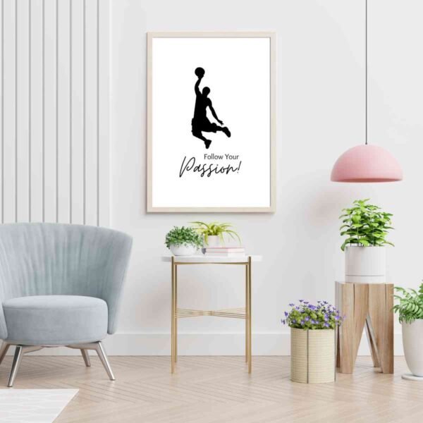 Follow Your Passion - Wall Print Australia | Inspirational Home Decor