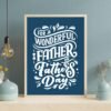 il_fullxfull.7076748518_3xwq.jpg Father's Day Print | Hand Lettered Dad Gift, Blue Typography (Digital Download)