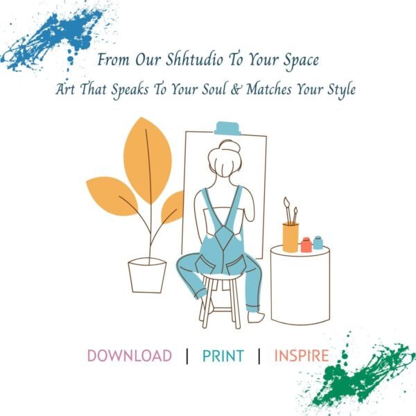 Wellness Affirmations Wall Art: Green Watercolor, Fitness Motivation (Digital Download)