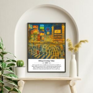 Shibuya Crossing Art Print