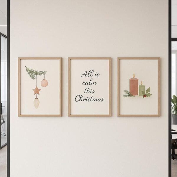 il_fullxfull.7330897256_94ml.jpg Zen Christmas Wall Art Set | Minimalist Holiday Prints (Digital Download)