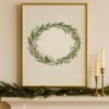 Christmas Tree Print Set | Mid-Century Modern Holiday Decor (Digital Download)