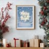il_fullxfull.7382659480_hzg8.jpg Merry & Bright Christmas Wall Art · Minimal Typography Winter Print · Scandinavian Neutral Holiday Decor Poster