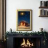 il_fullxfull.7390488774_9xuq.jpg Nativity Art Print Christmas Manger, Modern Christian Decor (Digital Download)