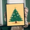 Christmas Tree Print Set