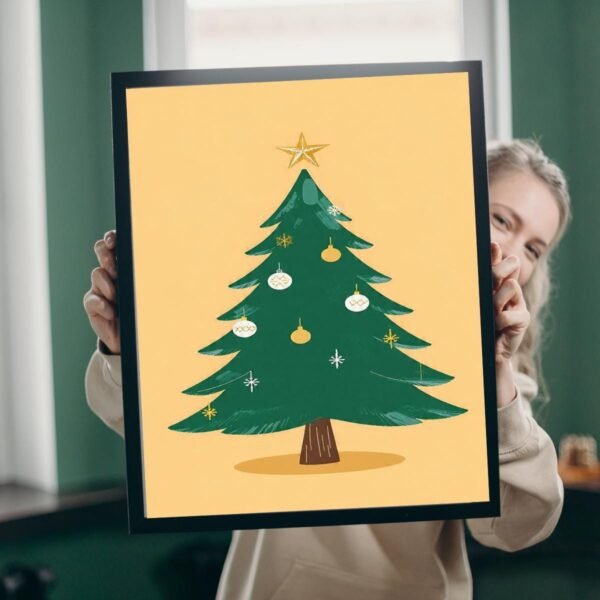 Christmas Tree Print Set