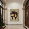 Vintage Christmas Bells Wall Art Rustic Holiday Decor Digital Download Art Print